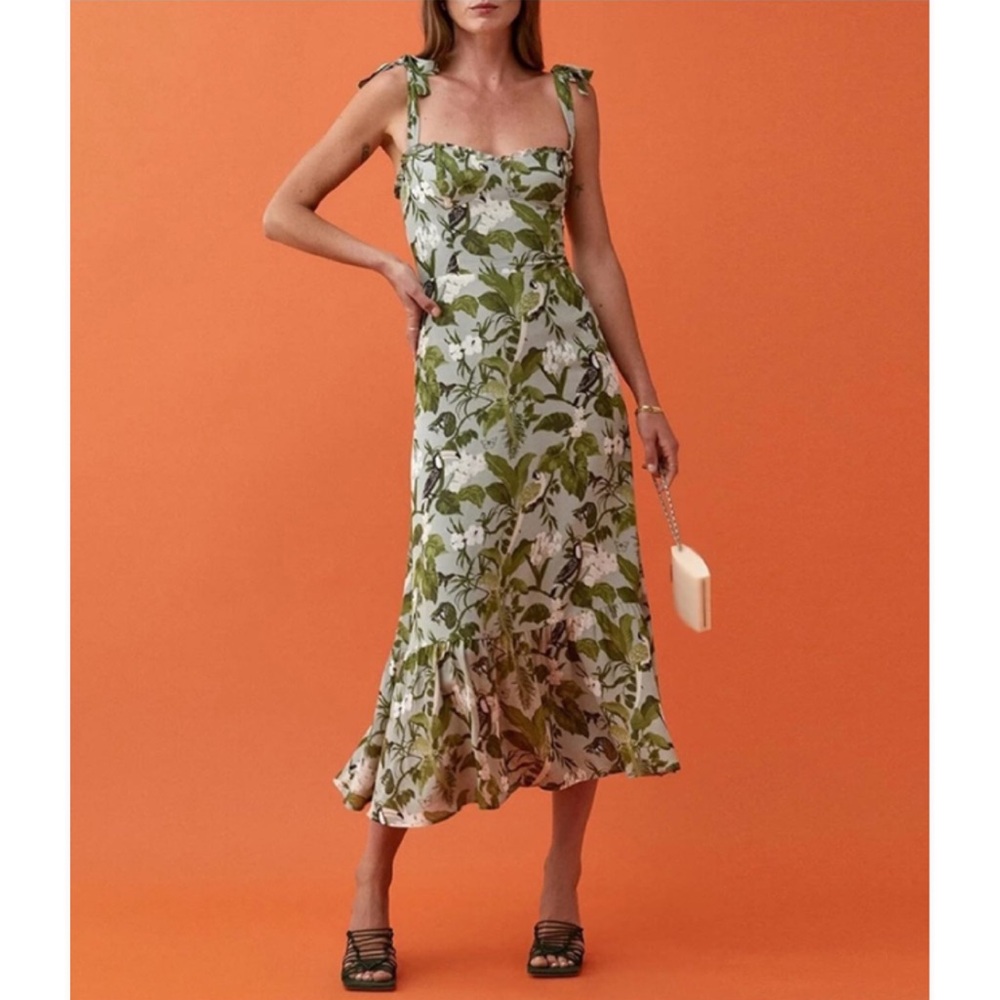 Reformation Nikita Dress in Tropical NWT